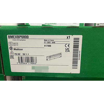 NEU Schneider BMEXBP0800 8 SLOTS ETH BACKPLANE MODULE Kostenloser Versand
