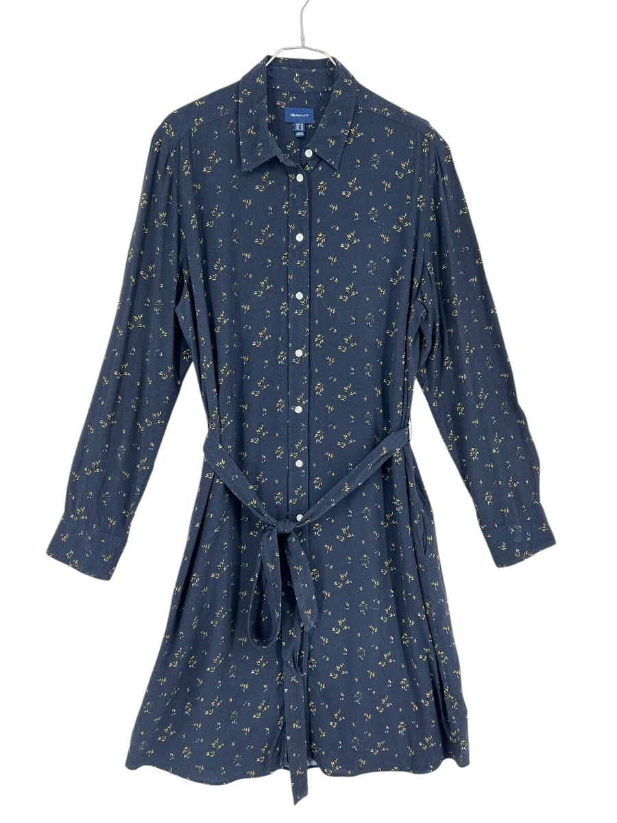 GANT D2. Dahlia Print Dress Vestido, Crocus Purple, 36 Para Mujer