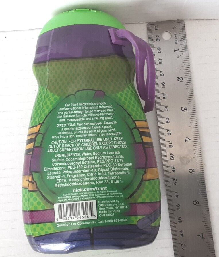 Shampoo Leonardo + Condicionador Donatello Tartarugas Ninja 110ml Biotropic  - Drogarias Pacheco