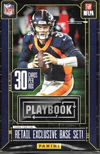 2020 Panini Playbook 30 Card Hanger Box Orange & Purple Parallels Herbert Burrow