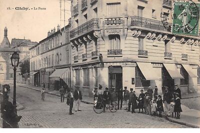 92 .Nr.109195. klischee . la poste .allgemeine ansicht .