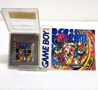 Dynablaster Nintendo Game Boy Modul DMG FRG Deutsch Anleitung Zustand Sehr Gut