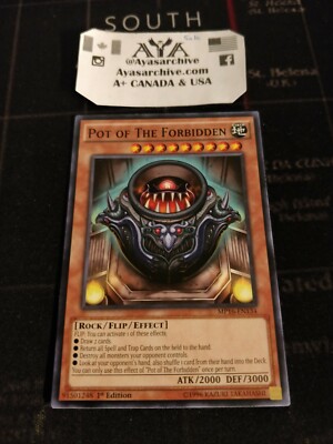 yugioh pot of the forbidden deck DIFO-EN052 - Extra Pendulum - Super Rare - Normal Spell