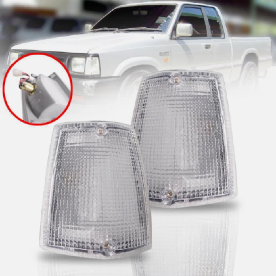 Par de luces de señal de giro para Mazda Magnum B2000 B2200 B2600 1985-1998. Foto 3 de 4