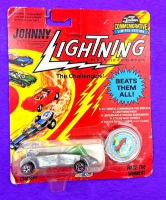 JOHNNY LIGHTNING WASP  CAR LIMITED, FAST RACER LOCKED AXLE 1993 mfg.    JB