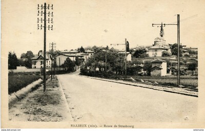 S6622 postcard 01 Rillieux - Route de Strasbourg