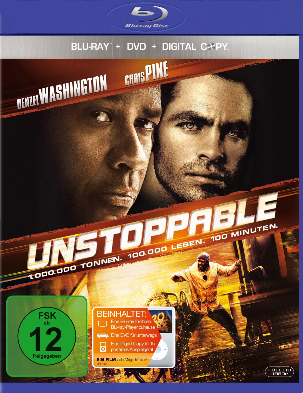 Unstoppable - Außer Kontrolle - Blu-Ray