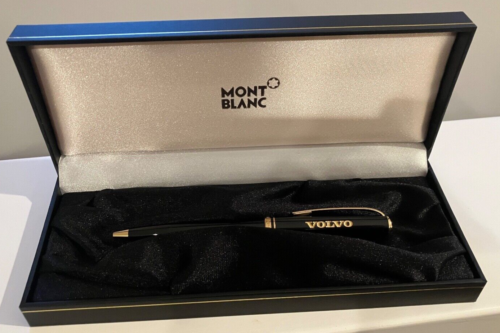NEW! MONT BLANC Authentic Generations Ball Point Pen, BLK,Made in Germany, VOLVO - Picture 1 of 19