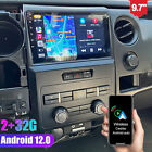 9.7" Car Radio Stereo Player Fm Usb Rds Gps Wifi Android 12 For 2009-2014 Ford