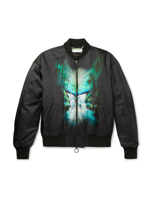 Off-White Oversized Black Waterfall Bomber Jacket - BNWT, UVP 1080£