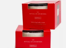 2 x Rituals The Ritual Of Ayurveda Body Cream Indian Rose & Himalaya 7.4 fl