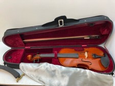 Leon Albert Student Violin 4/4 Contate Case and Bow