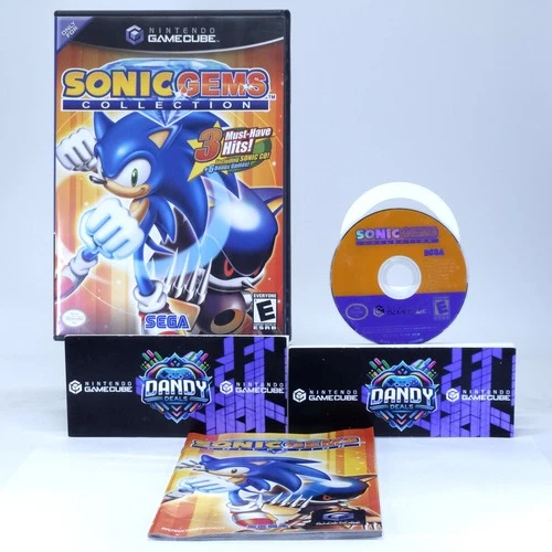 Sonic Gems Collection GC CIB W/ Manual - GameCube