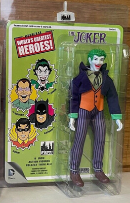 Figures Toy Company Mego Reissue Joker 8 Inch Figure 2013 Series 1 Retro
