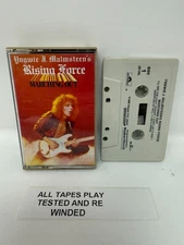 YNGWIE J. MALMSTEEN'S RISING FORCE Marching Out Cassette Tape