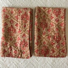 Ralph Lauren LANGHAM Briarleigh Sateen 2 STD Shams NEW w/ Mfg Flaw READ