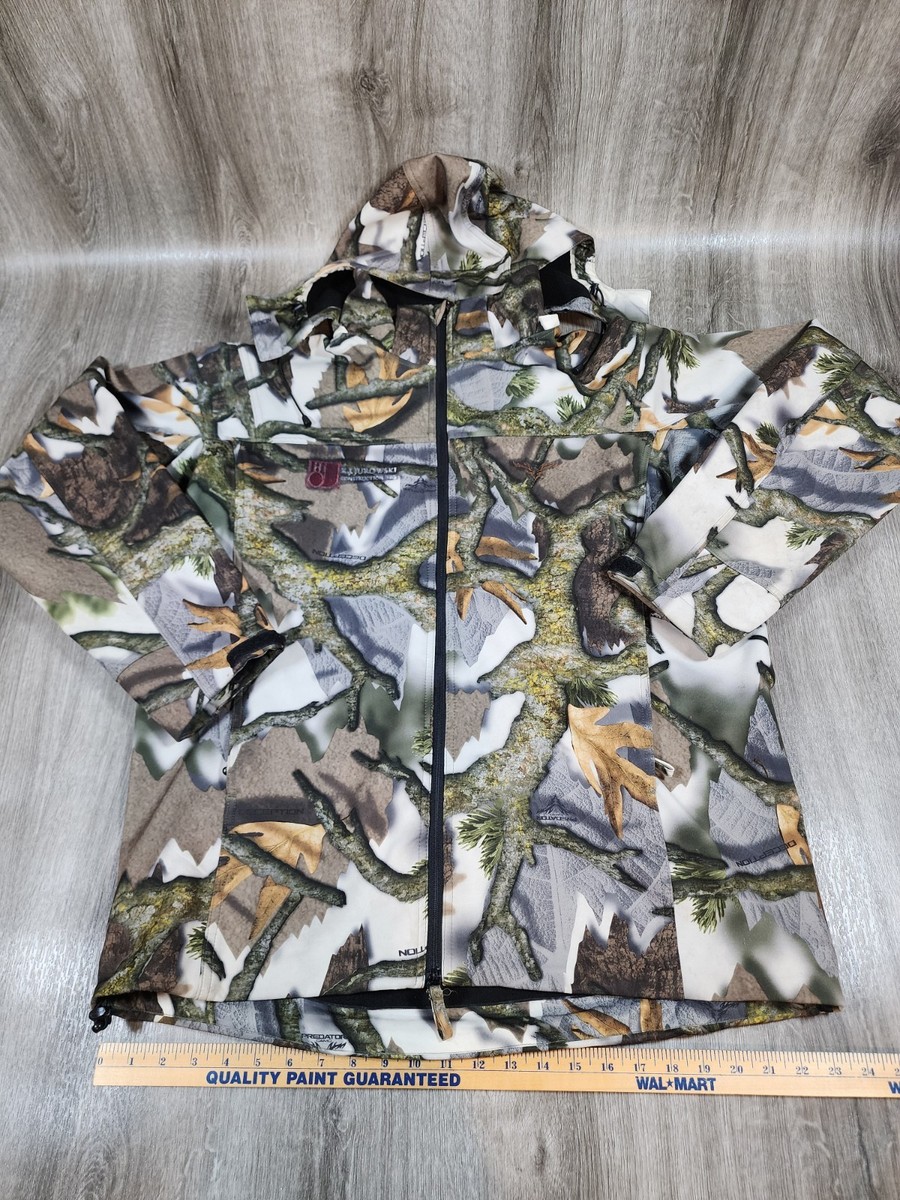 Predator Camo Hunting Jacket Real Tree Size XL Full Zip Hooded | eBay
