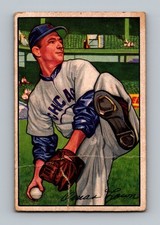 1952 Bowman #16 Turk Lown Rookie LOW GRADE Vintage Baseball Card. rookie card picture