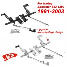 CNC Forward Controls For Harley Sportster XLH883 XLH1200 XL883 XL1200 1991-2003