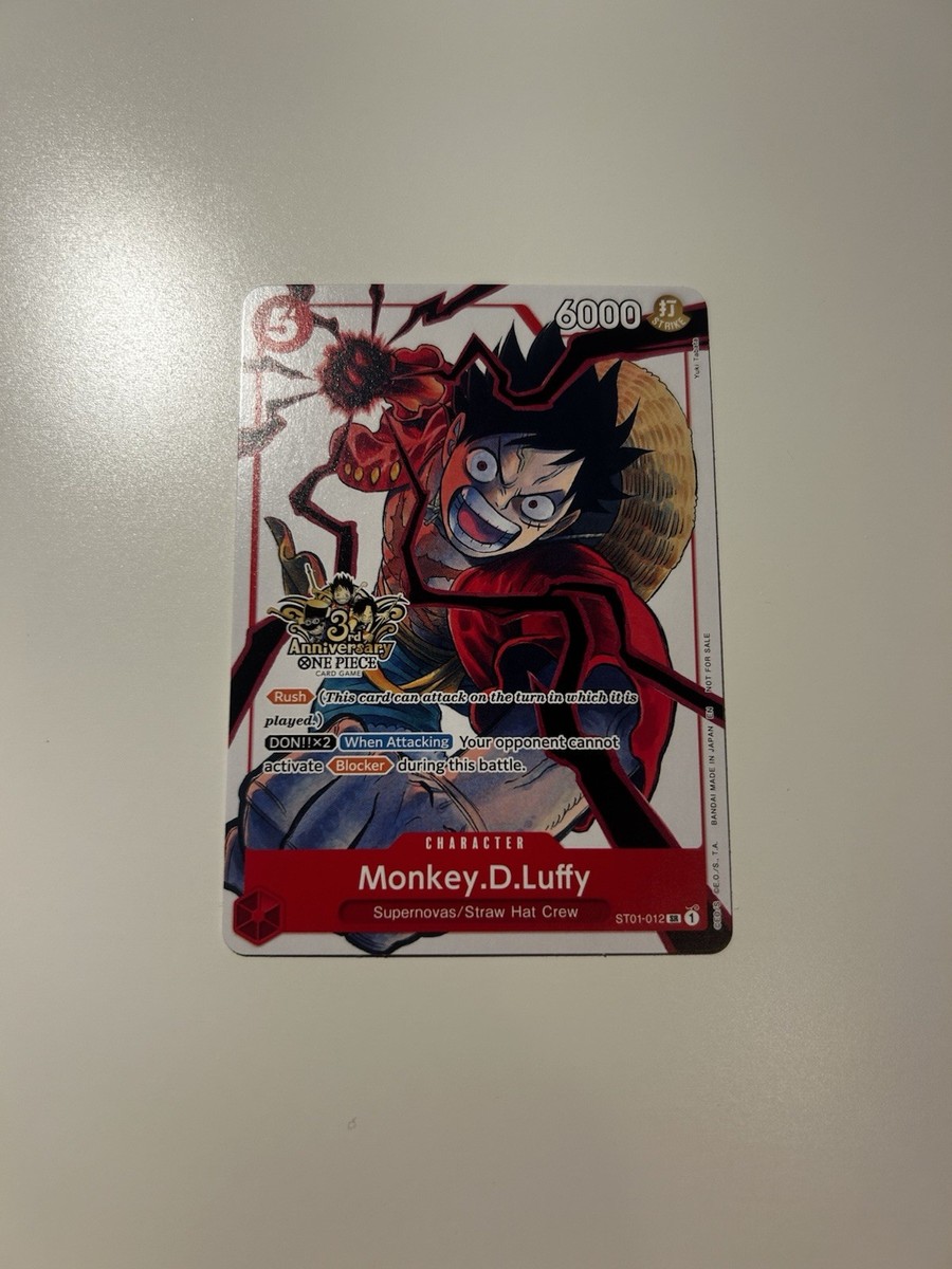 Monkey.D.Luffy - ST01-012 (3rd Anniversary Winner) ST01-012 One