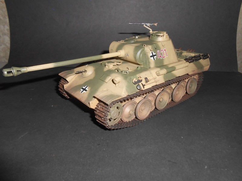BUILT 1/35 TAMIYA sd kfz 171 PANTHER AUSF A .