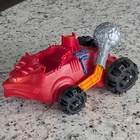Vintage 1984 He-Man Bashasaurus Vehicle Masters Of The Universe Complete Works!