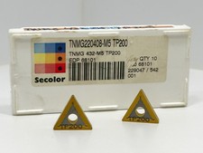 Seco TNMG 432-M5 TNMG220408-M5 New Carbide Inserts 68101 Grade TP200 2pcs