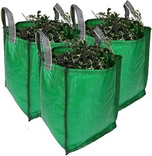 272L Heavy Duty Garden Waste Bag Reusable Refuse Sack Rubble Storage Bag58x58x82