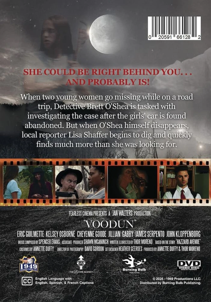 Voodun (DVD) Cheyenne Goode Eric Guilmette Kelsey Osborne Thor Moreno - Image 2 of 2