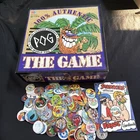 Rare Real Vintage 1994 POG The Game Milton Bradley Box 100+ Pogs And Slammers