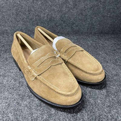 H&M Suede Loafers Women's Size 6 Beige