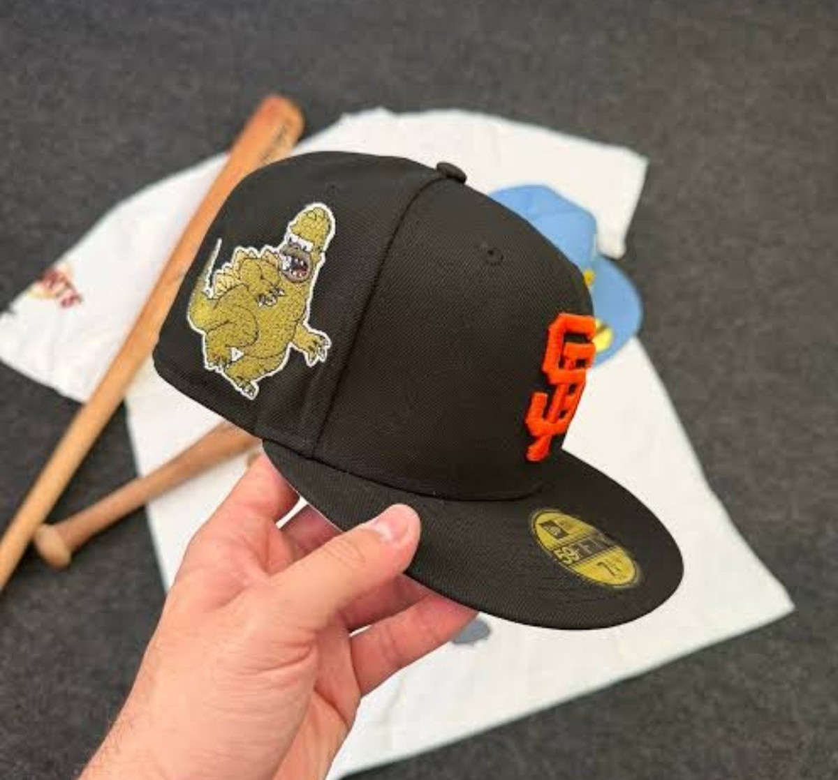 New Era San Francisco Giants The Simpsons Dino Homerzilla Black