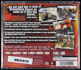 Demolition Racer: No Exit (Sega Dreamcast, 2000) PSA Graded Sealed 9.6 A NOT CGC