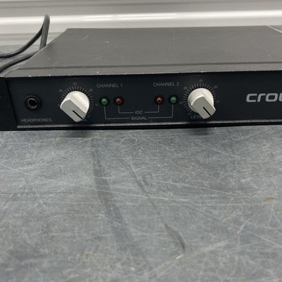 VINTAGE CROWN 2 Channel Power Amplifier D-45 Powers On | eBay