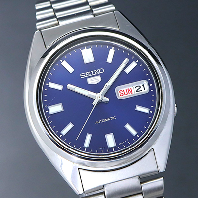 SEIKO 5 7S26-0480 Blue Dial Day/Date Automatic Men's Watch From JP