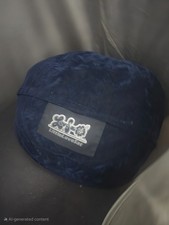 little love sac bean bag with washable navy blue velvet cover