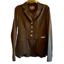 Kingsland Dressage Riding Jacket Size 40 (US Size 8) Black Equestrian Horseback 