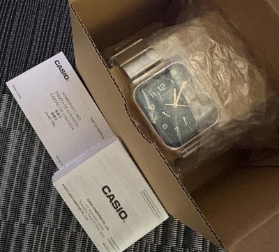Casio Standard Round Rectangle 24-Hour Display Multi-Function MTP-M306D-2AV Blue