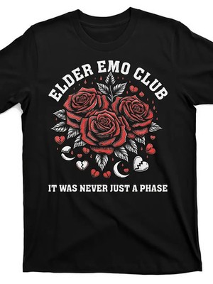 Club It Was Never Just a Phase Funny Emo Goth Punk Design Street Trending Style