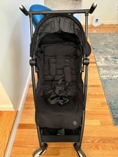 Cybex Libelle Stroller Ultra Lightweight Compact Stroller - Moon Black