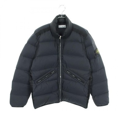 STONE ISLAND SEAMLESS TUNNEL NYLON DOWN jacket #M 811543028 Navy Used mens