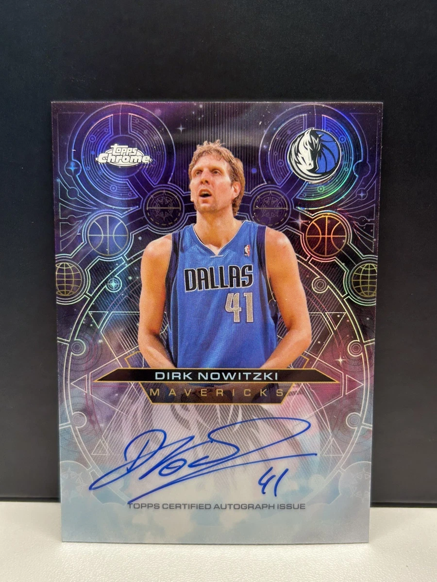 Dirk Nowitzki Basketball Autographed Sports Trading Cards for sale