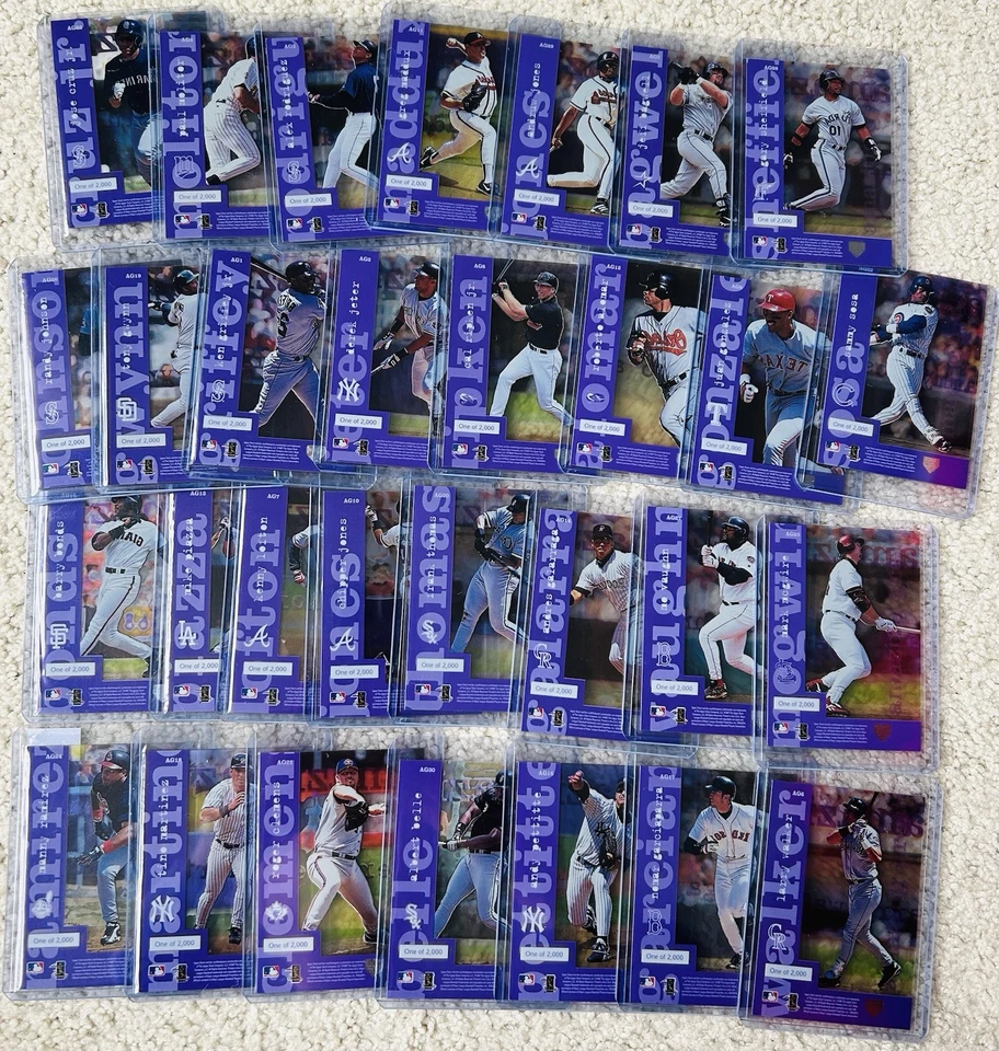 Juego completo de béisbol 1997 Upper Deck Amazing Greats #/2000 Bonds Griffey Jeter+ Foto 2 de 2