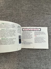 BEETLEJUICE BEETLE JUICE ORIGINAL INSTRUCTION MANUAL GAME BOOK NINTENDO NES