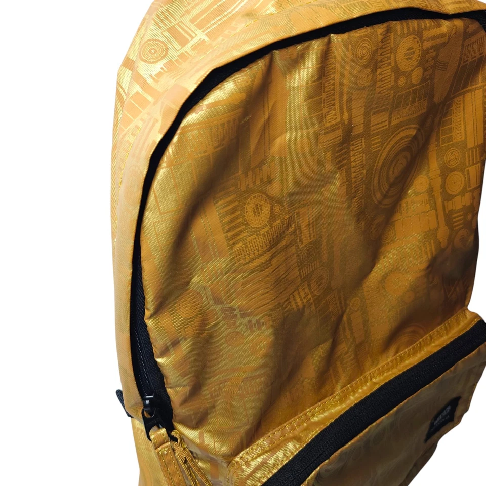 Mochila Bolso Libro Nixon X Star Wars Tillys Oro Raro 100% Poliéster C2701SW Foto 3 de 4