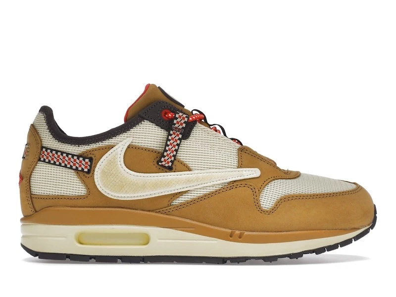 Nike Air Max 1 x Travis Scott Low Wheat for Sale | Authenticity