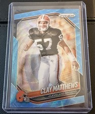 2025 Prizm Clay Matthews Blue Wave /230, Browns #251