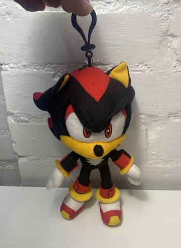 Sonic the Hedgehog Shadow Backpack Clip Plush Zip Coin Bag - Picture 2 of 7