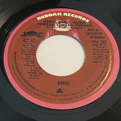 Chic: Dance, Dance, Dance (Yowsah, Yowsah, Yowsah) / Sao 45 - Buddah - Disco