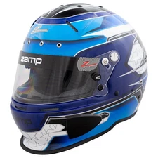 Zamp H760C31S, RZ-70E Switch Helmet, Small, Blue/Light Blue, Snell SA2020